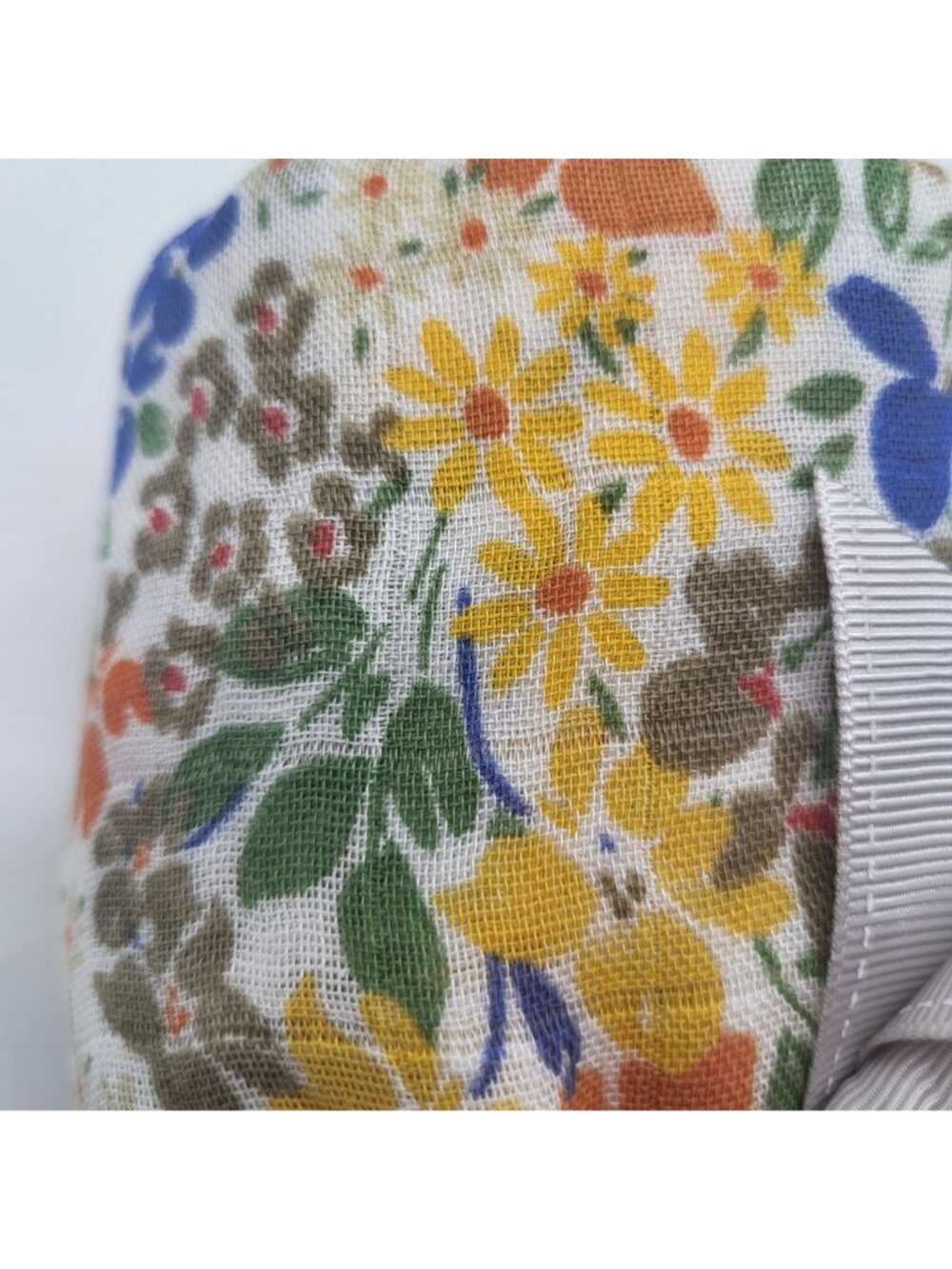 ANGEL DEAR Baby Swaddle Blanket Bamboo Cotton Muslin Multicolor Floral  47" x 47 - Picture 2 of 2